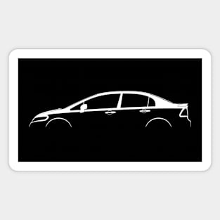 Honda Civic Si (FA) Silhouette Magnet